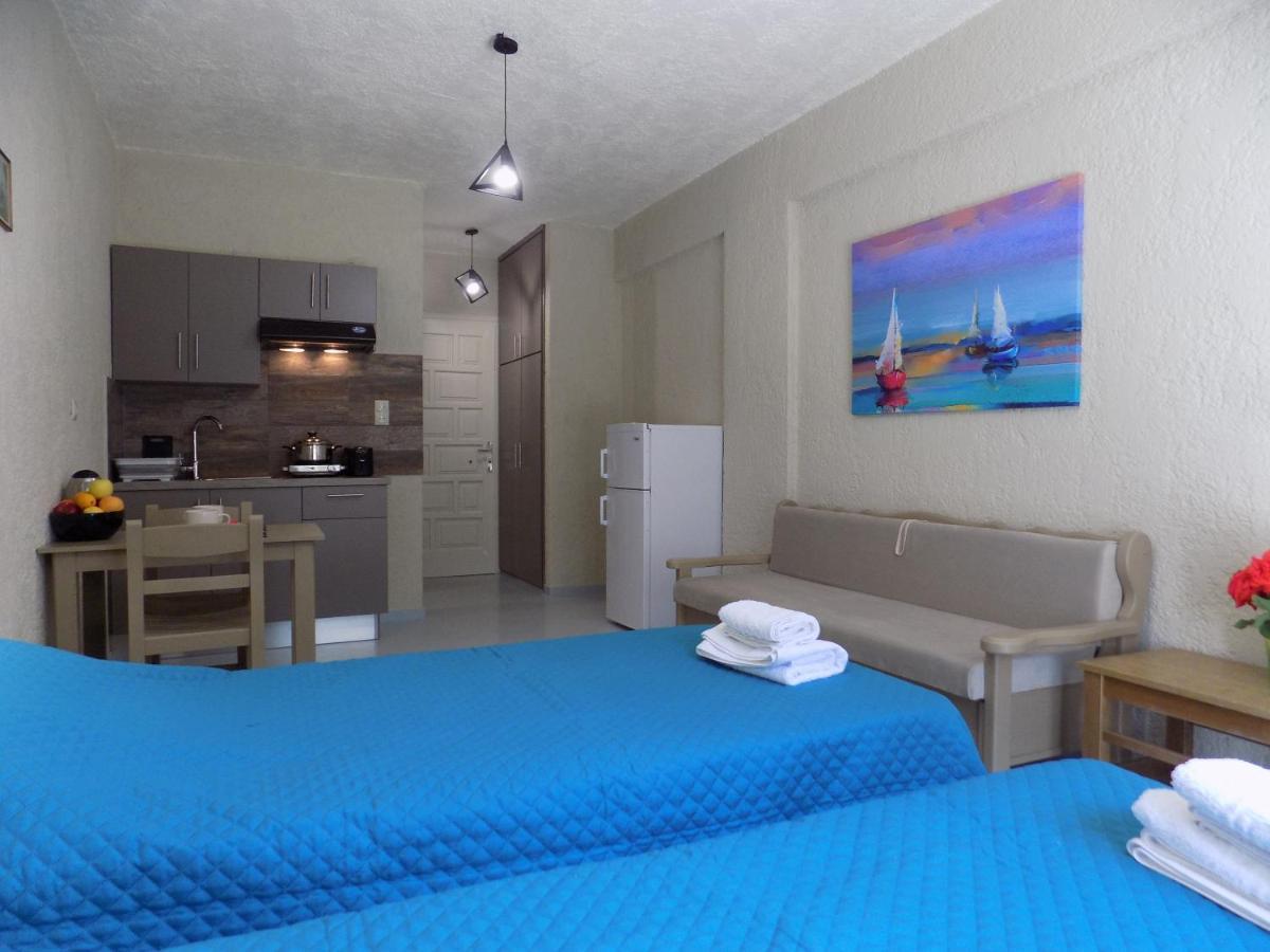 Afrodite Spacious Apartments! Айя-Евфимия Экстерьер фото